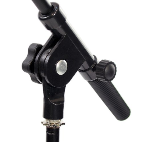 Pyle Universal Compact Microphone Stand Mic Mount Holder Height