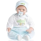 SanyDoll Reborn Baby Doll vinyl 22inch 55cm Lovely Lifelike Cute Baby Birthday