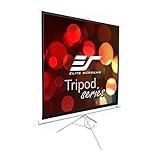 Elite Screens Tripod, 99-inch, Adjustable Multi Aspect Ratio Portable Pull Up Projection Projector Screen, T99NWS1