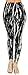 VIV Collection Plus Size Printed Brushed Ultra Soft Tie-Dye Leggings (White Shadow)