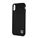 Mercedes Benz iPhone X iPhone Xs - by CG Mobile - Black Cell Phone Case Genuine Leather | Easily Accessible Ports | Officially Licensed.