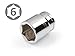 TEKTON 1/2 Inch Drive x 15/16 Inch 6-Point Socket 14282