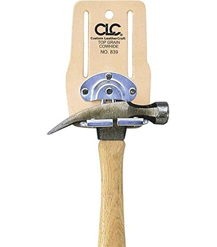 Portamartello In Pelle Kunys HM220 - Supporto Da Cintura Per Attrezzi, Adatto Per Cinture Fino A 7cm - Foto 9