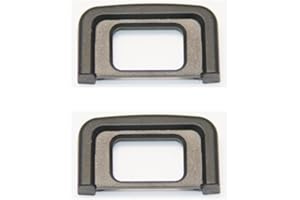WH1916 D3500 Eyecup Viewfinder for Nikon D5500 D5300 D5100 D3500 D3400 D3100 D3000 D5600 D5000 D5200, Replaces Nikon DK-25 (2 Pack)