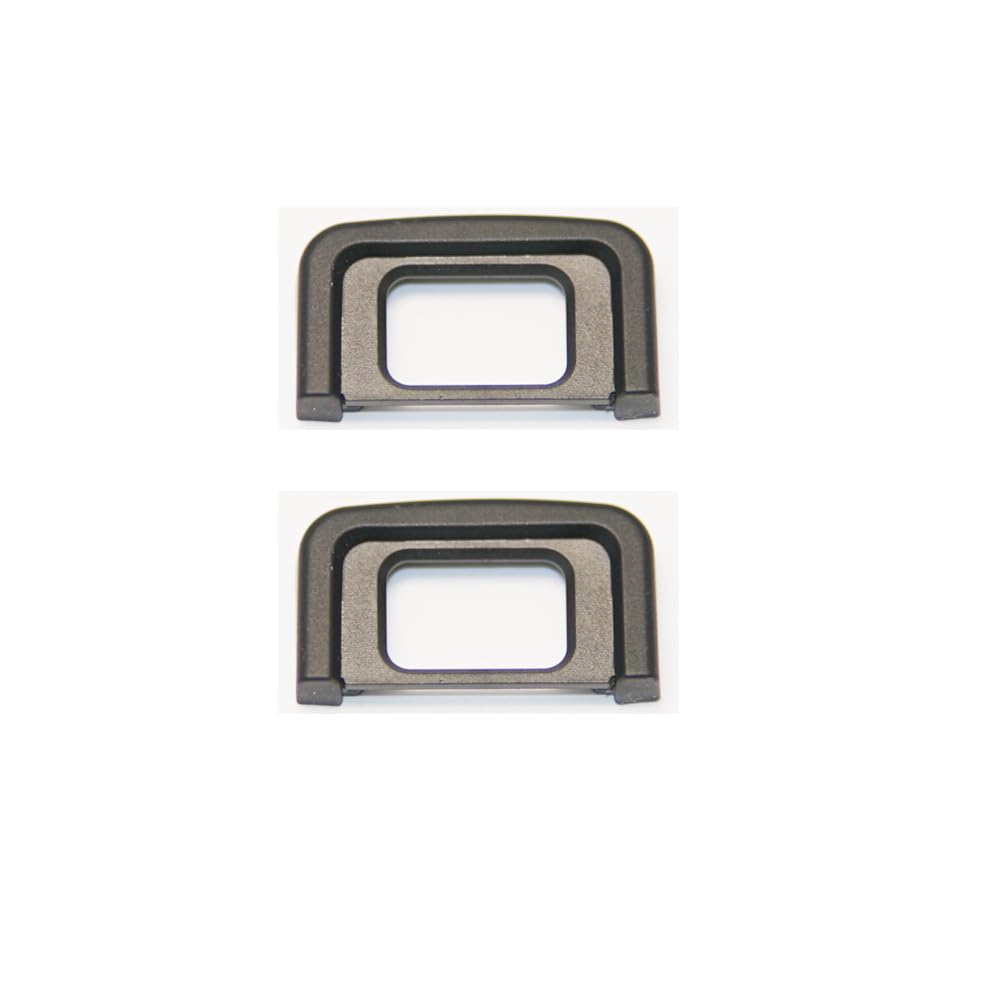 D3500 Eyecup Camera Eyepiece Viewfinder Compatible for Nikon D5600 D5500 D5300 D3500 D3400 D3300, Replaces DK-25 (2 Packs)