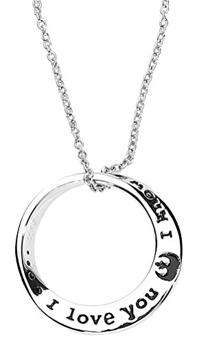 Star Wars I Love You I Know Mobius Necklace