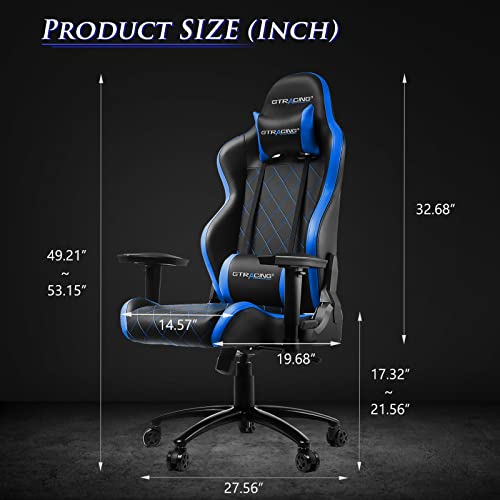 GTRACING Gaming Chair, Ergonomic Heavy Duty Racing Video Game