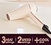 Remington Pro Ionic Hair Dryer 1875W with Diffuser, 2 Concentrators, 3 Sectioning Clips, 3 Heat and 2 Speed Settings, Cool Shot Button