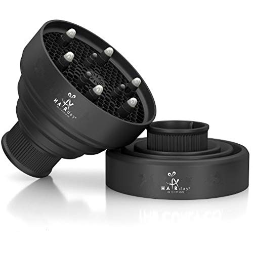 Collapsible Universal Hair Dryer Diffuser Attachment Salon Grade