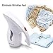 Portable Hand Held Clothing Steamer: Mini Steam Iron for Clothes, Curtains, Bedding and More - Compact Hand Steamer for Home or Travel Use - Fast Heat Garment Steamer with Protective Steaming Glove