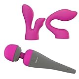 Palm Power Massager with Sensual Attachments by multiple