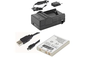 SYNERGY DIGITAL Nikon Coolpix P80 Digital Camera Accessory Kit includes: USB8PIN USB Cable, SDM-136 Charger, SDENEL5 Battery