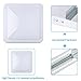 VETOMILE 2 Packs 14 Inch RV Roof Vent Cover Universal Replacement Vent Lid White for Camper Trailer Motorhome
