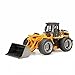 Huina 2.4Ghz Radio Control Bulldozer Construction Vehicle Alloy 6 Channel 4 Wheel Loader Remote Control Simulation Truck
