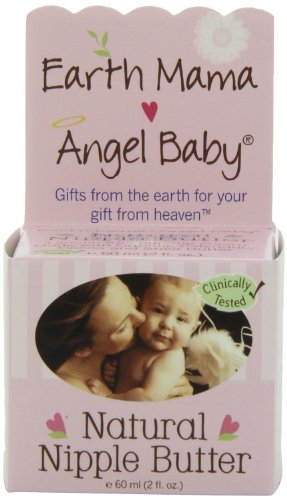 Earth Mama Angel Baby Butter Natural Nipple, 2 oz