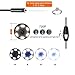 SanSiDo Endoscope Camera iPhone Wifi Wireless iPhone Android Borescope Endoscope Snake Camera 2.0 Megapixels HD 6 Leds 9mm 720P IP66 Tube Waterproof Inspection Camera for iPhone Samsung - 5M