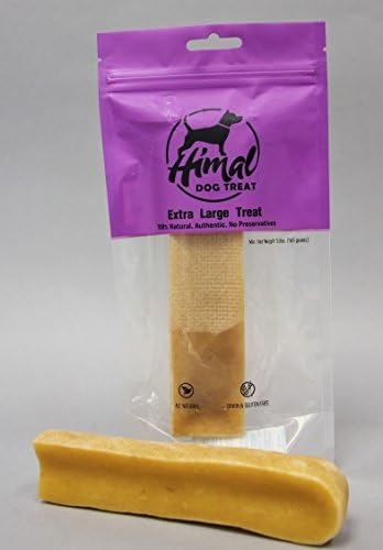 Himal Dog Treat (Himal Extra-Large Dog Chew , Min Nt Wt 5.8 oz , Natural and Healthy chew from High altitude of Himalayas)