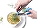 Familio - Herb Scissors - Kitchen Shear - E-BOOK bonus - Multipurpose gadgets with 5 Multi Blades and Cleaning Comb - Heavy Duty Stainless Steel - Chopper Cutter Fresh and Dry Herbs - Color Blue