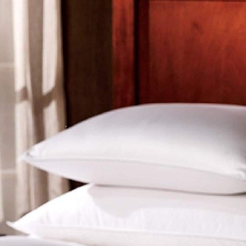 1221 Bedding Premium Luxury German Batiste Siberian Goose Down Pillow - White Standard