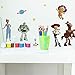 RoomMates Disney Pixar Toy Story 4 Peel and Stick Wall Decals by RoomMates, RMK4008SCS