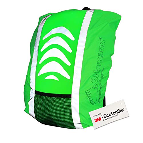 image for Salzmann 3M Reflective Backpack Cover | High Visibility, Waterproof & 
