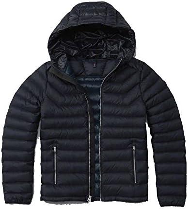Amazon アバクロ Abercrombie Fitch Mensメンズ フード付ライトウェイトダウンジャケット Navy Lightweight Hooded Puffer Jacket M 並行輸入品 コート ジャケット 通販