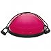 Best Choice Products Half Ball Balance Trainer Yoga Exercise Fitness Platform for Stability, Core Workout, Training w/ 2 Resistance Bands, Pump - Pink
