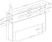 South Shore Fusion Bookcase Headboard, Queen, Pure White