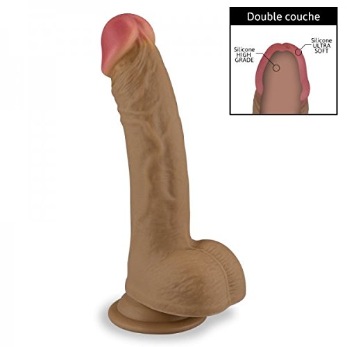 Lap Rocket Deluxe Liquid Silicone Dildo - Black