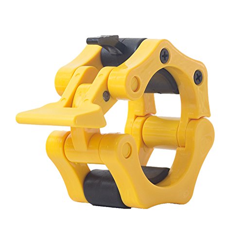 Barbell Collar 50MM Olympic Standard by WOD Wear (Yellow) - Thumbnail 2