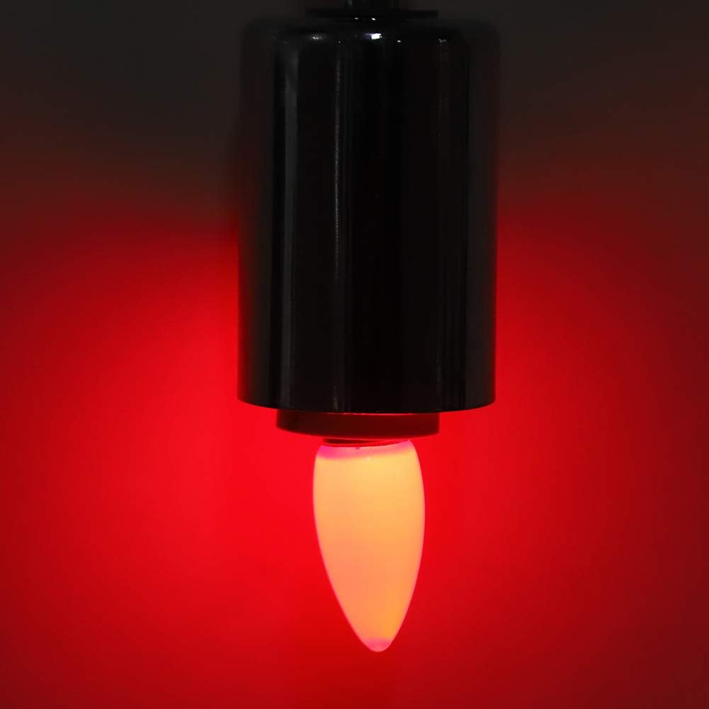 eecoo Retro LED Mini Light Bulb, E12 1.5W AC230V Red Light Candle Bulbs, Soft light Energy Saving Design, for Home Car Lighting Christmas Home Decorative (10Pcs) - Image 5