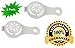 2 Pack Egg White Separator | Egg Separator Breakfast Egg Whites Strainer Filter Divider | Yolk Extractor Baking Tool | New Essential Creative Sieve Kitchen Gadget for Protein Lovers Weight Watchers