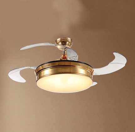 Restaurant Lamp Fan Light Led Stealth Bedroom Ceiling Fan Light