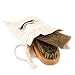Beardnic Beard Brush & Beard Comb Kit by All-Natural Handmade Set with Beautiful Cotton Travel Pouch and Magnetic Gift Box | Sturdy Boar Bristles for Facial Hair Grooming