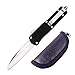 HaoMing Knives Double Action Out The Front Safety Knife Black