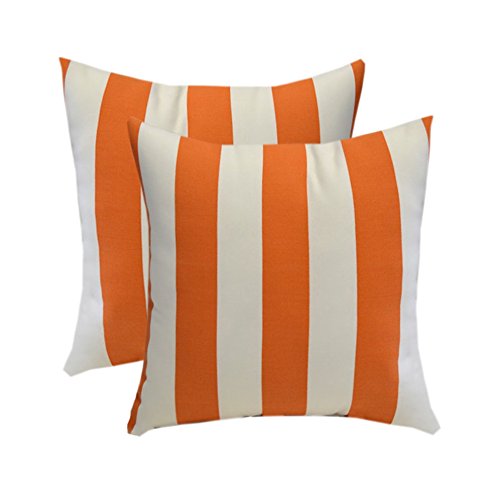 New Set Of 2 Indoor Outdoor Square Decorative Throw Toss