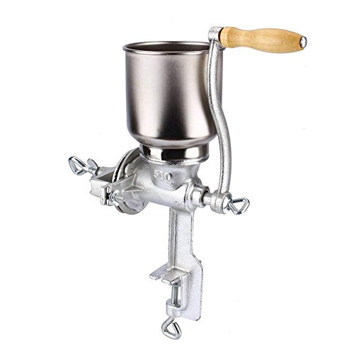 Yosoo 5L Handgetreidemühle Handkaffeemühle Handmühle Kornmühle Mühle Kaffeemühle Nussmühle - ca. 32x43cm