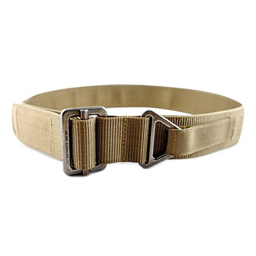 WOLF TACTICAL Heavy Duty Riggers Belt Stiffened 2Ply 1.75” Nylon EDC