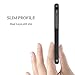 iPhone 6s plus Case,iPhone 6 plus Case,by Ailun,Soft TPU Bumper&Hard Shell Solid PC Back,Shock-Absorption&Anti-Scratch Hybrid Dual-Layer Slim Cover,Siania Retail Package[Black]