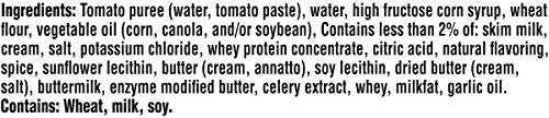 CAMPBELL’S CREAMY TOMATO SOUP, 7 OUNCE MICROWAVABLE CUP (PACK OF 4)