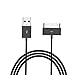 30 Pin Cable, 6ft iPad/iPod Dock 30 Pin Connector to USB Cable Charging Cord Cables for iPhone 4/4s, iPhone 3G/3GS, iPad 1/2/4, iPod (Black)