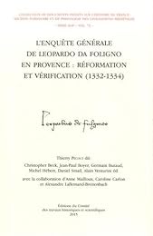 L' enquête générale de Leopardo da Foligno en Provence