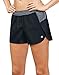 Champion Women's Sport Short 5, Black/Medium Grey, Medium