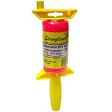 STRINGLINER Company Available 25162 Braided 250-Feet Reloadable Line Reel, Fluorescent Pink
