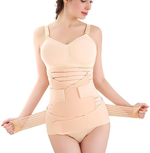 Symbom 3 in 1 Postpartum Belly Wrap - Recovery Belly/Waist/Pelvis Belt Postnatal Shapewear