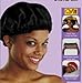 Satin Sleep Cap XL size 21 inches Black No-2122