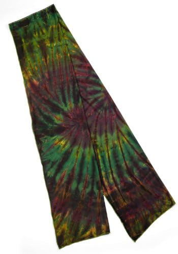 TCG Women's Tie-Dye 2.0 Scarf - Red-Green-Multi
