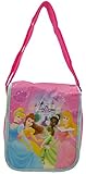 Disney Princess Pink Insulated Lunch Bag, Cinderella, Tiana, Belle, and Sleeping Beauty