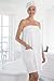 Fishers Finery Women's Terry Headwrap; Hair Towel, Terry from Viscose (White)