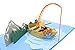 PopLife® Fishing Trip 3D Pop Up Father’s Day Card - Happy Anniversary, Boat Gift, Birthday, Retirement Card - for Boaters, Husband, Dad, Son, Brother, Boss, Friend, Grandpa